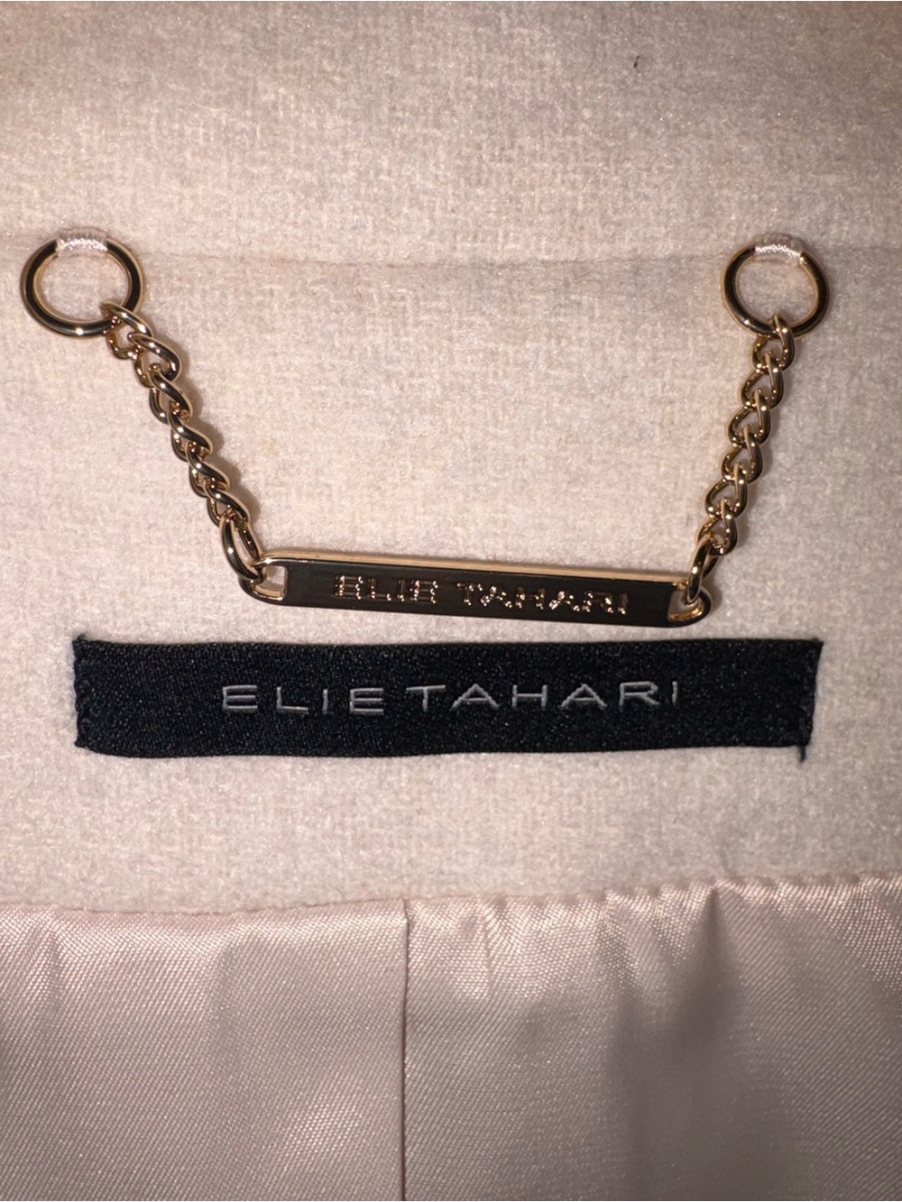 Elie Tahari Mixed Wool Jacket Size Large - Picture 7 of 12